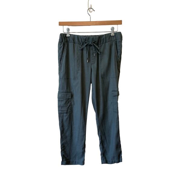 Liverpool US 4 green cargo pant ankle mid rise gorpcore utility Kim Possible - Picture 1 of 11